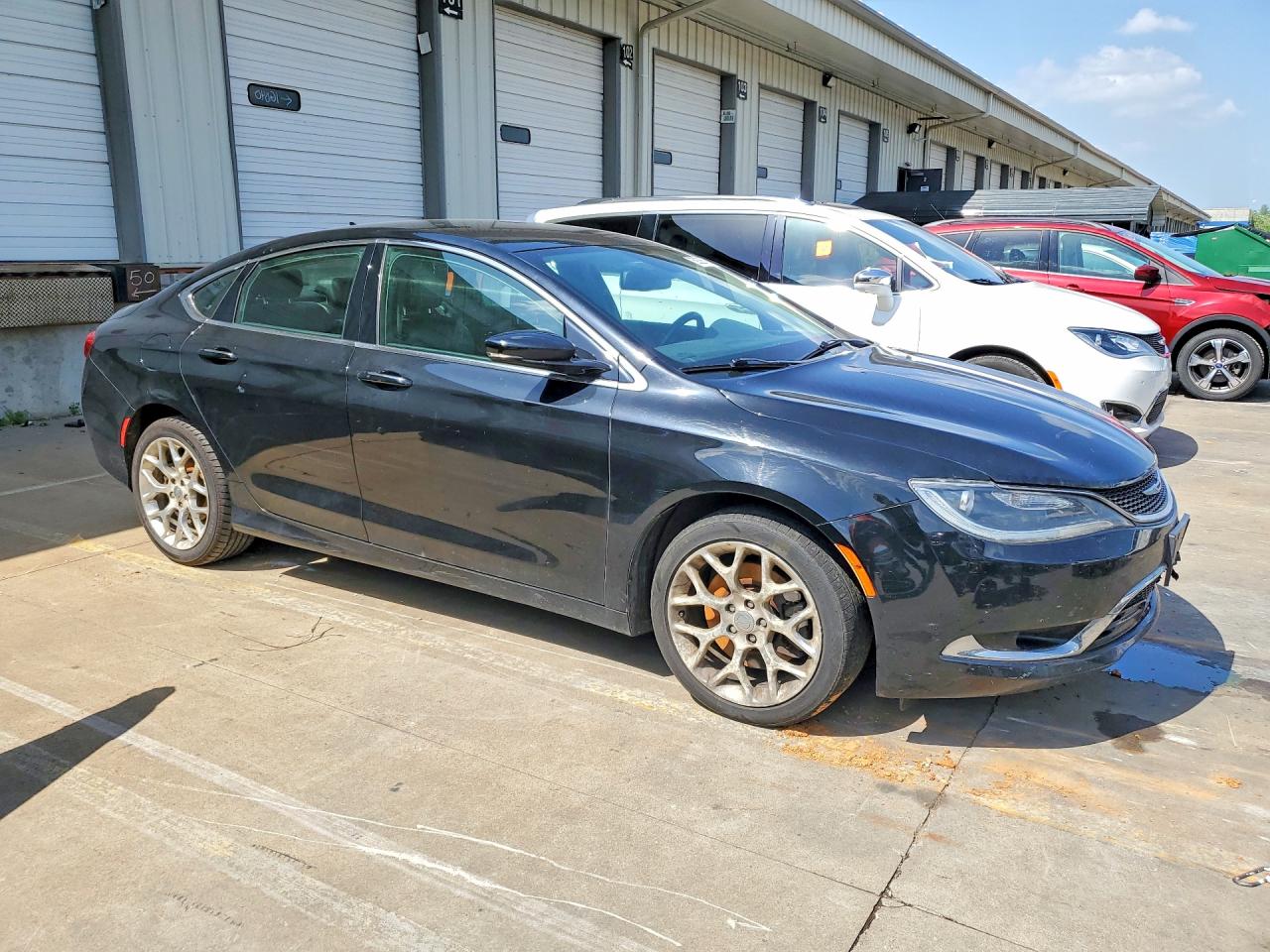 2015 Chrysler 200 C Черный vin: 1C3CCCCG2FN733438