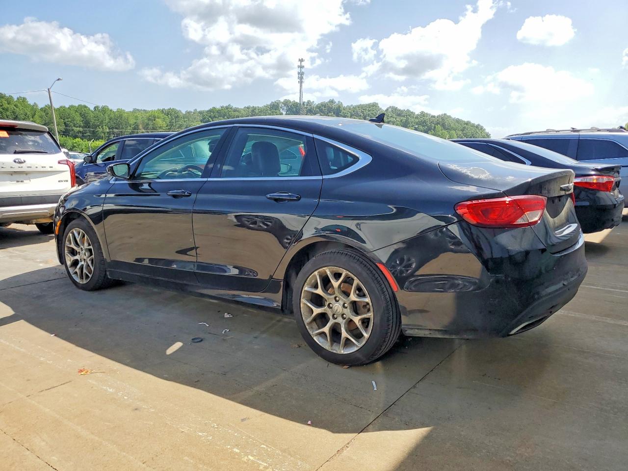 2015 Chrysler 200 C Черный vin: 1C3CCCCG2FN733438