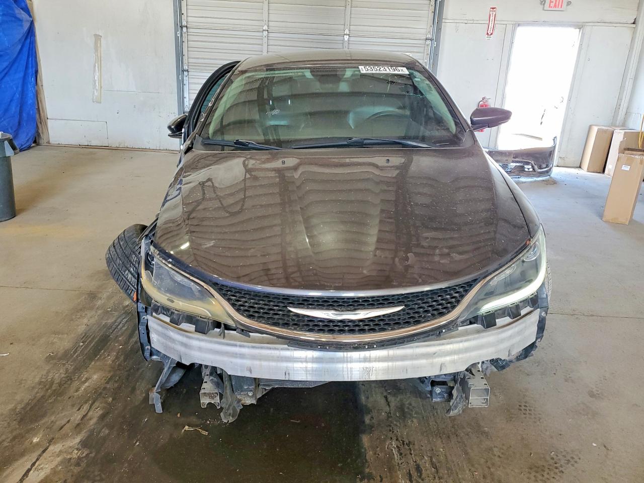 2015 Chrysler 200 C Gray vin: 1C3CCCCG4FN522385