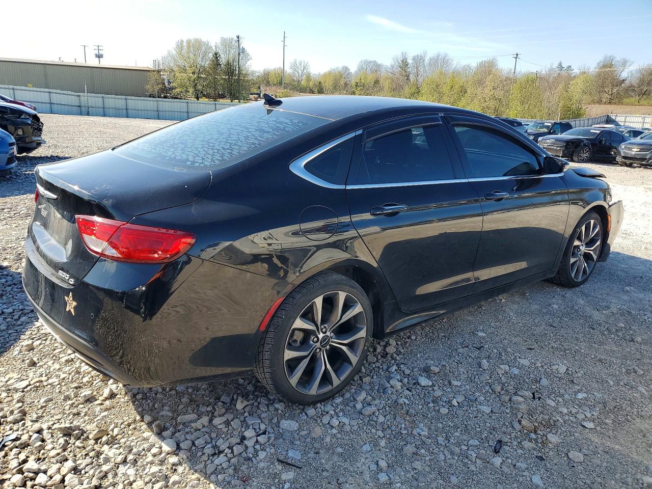 2015 Chrysler 200 C Black vin: 1C3CCCCG4FN549019