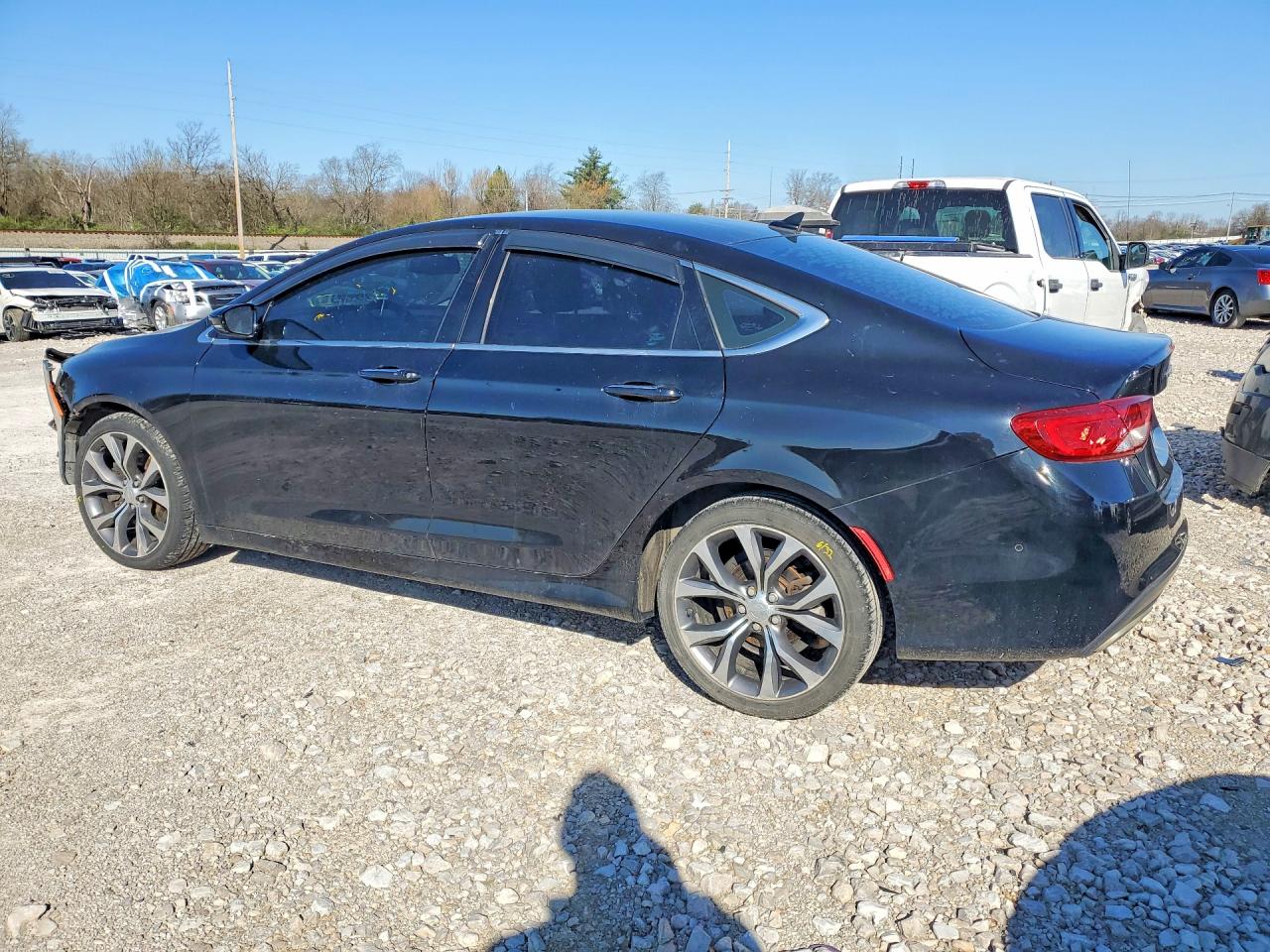 2015 Chrysler 200 C Black vin: 1C3CCCCG4FN549019