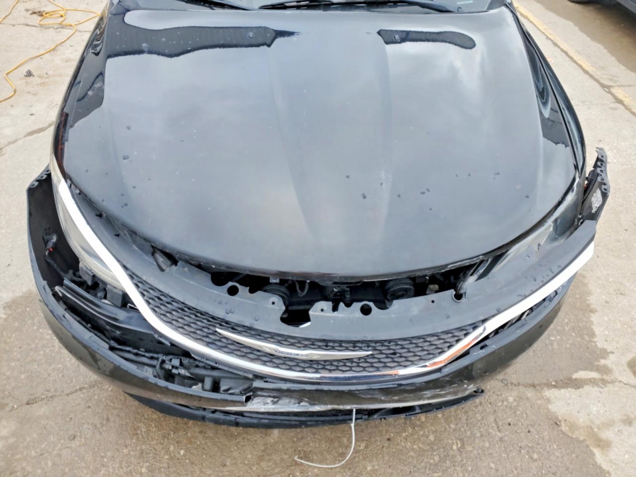 2015 Chrysler 200 C Black vin: 1C3CCCCG4FN549019