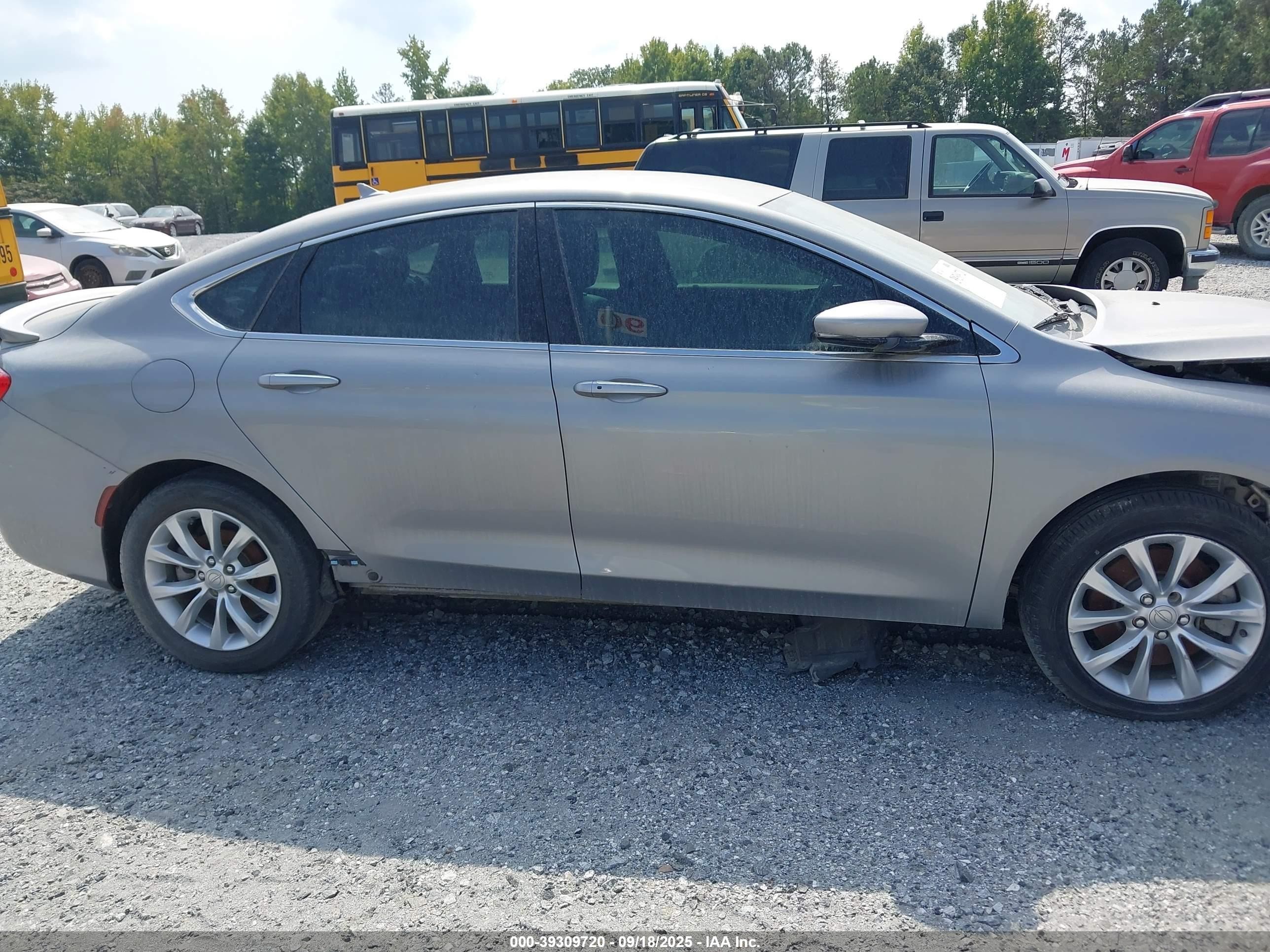 2015 Chrysler 200 C Silver vin: 1C3CCCCG5FN515400