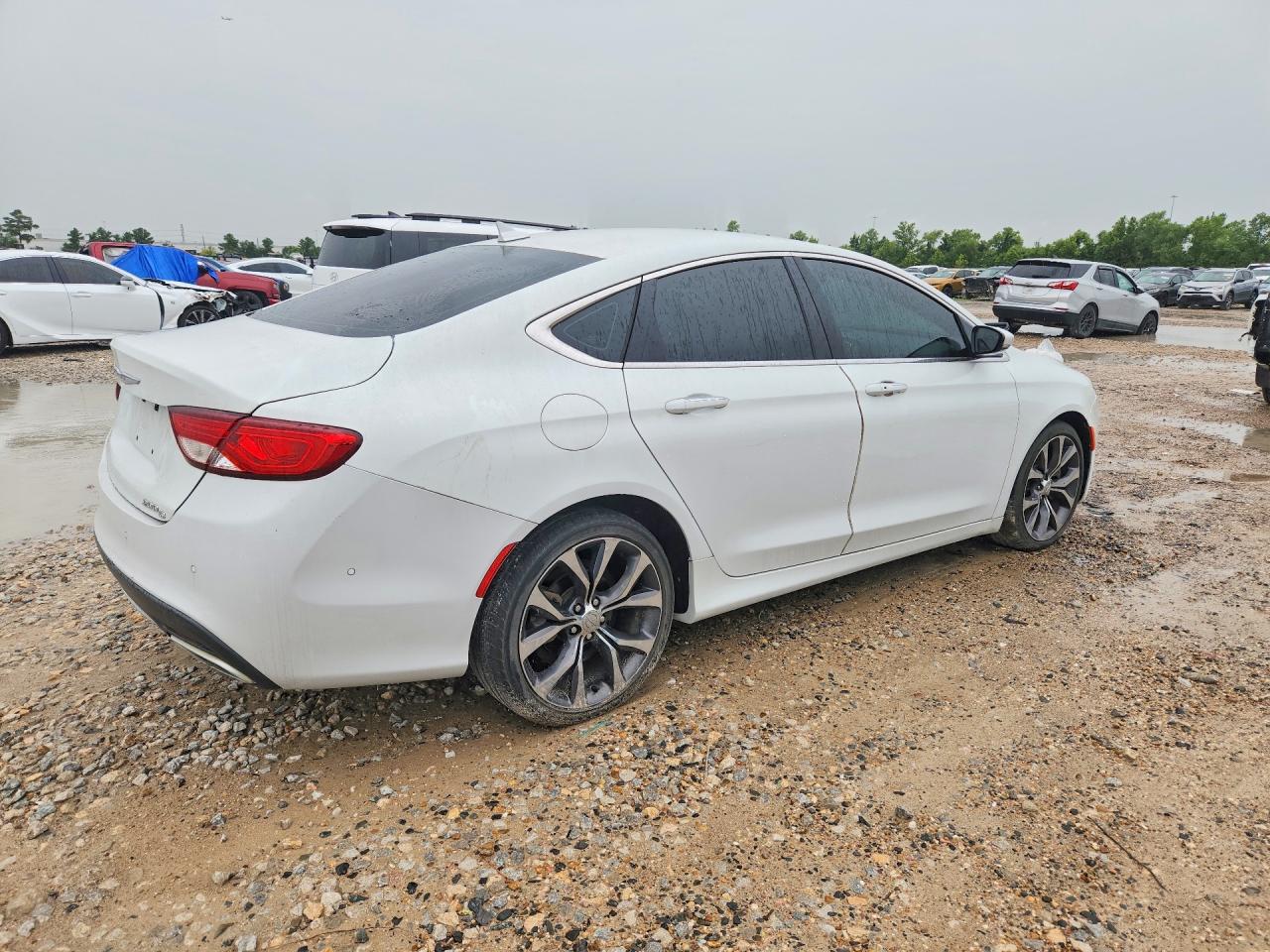 2015 Chrysler 200 C Белый vin: 1C3CCCCG5FN581476