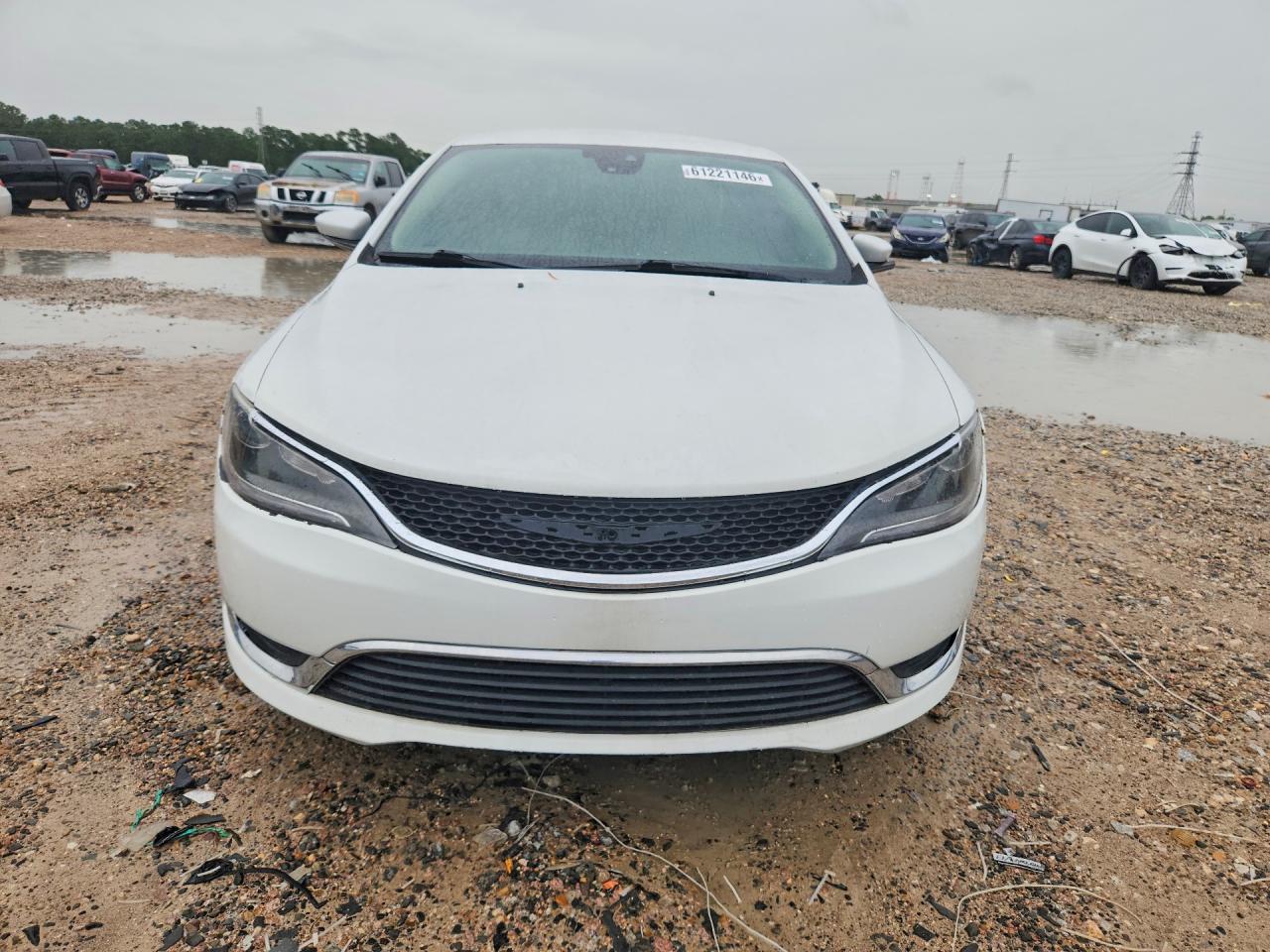 2015 Chrysler 200 C Белый vin: 1C3CCCCG5FN581476