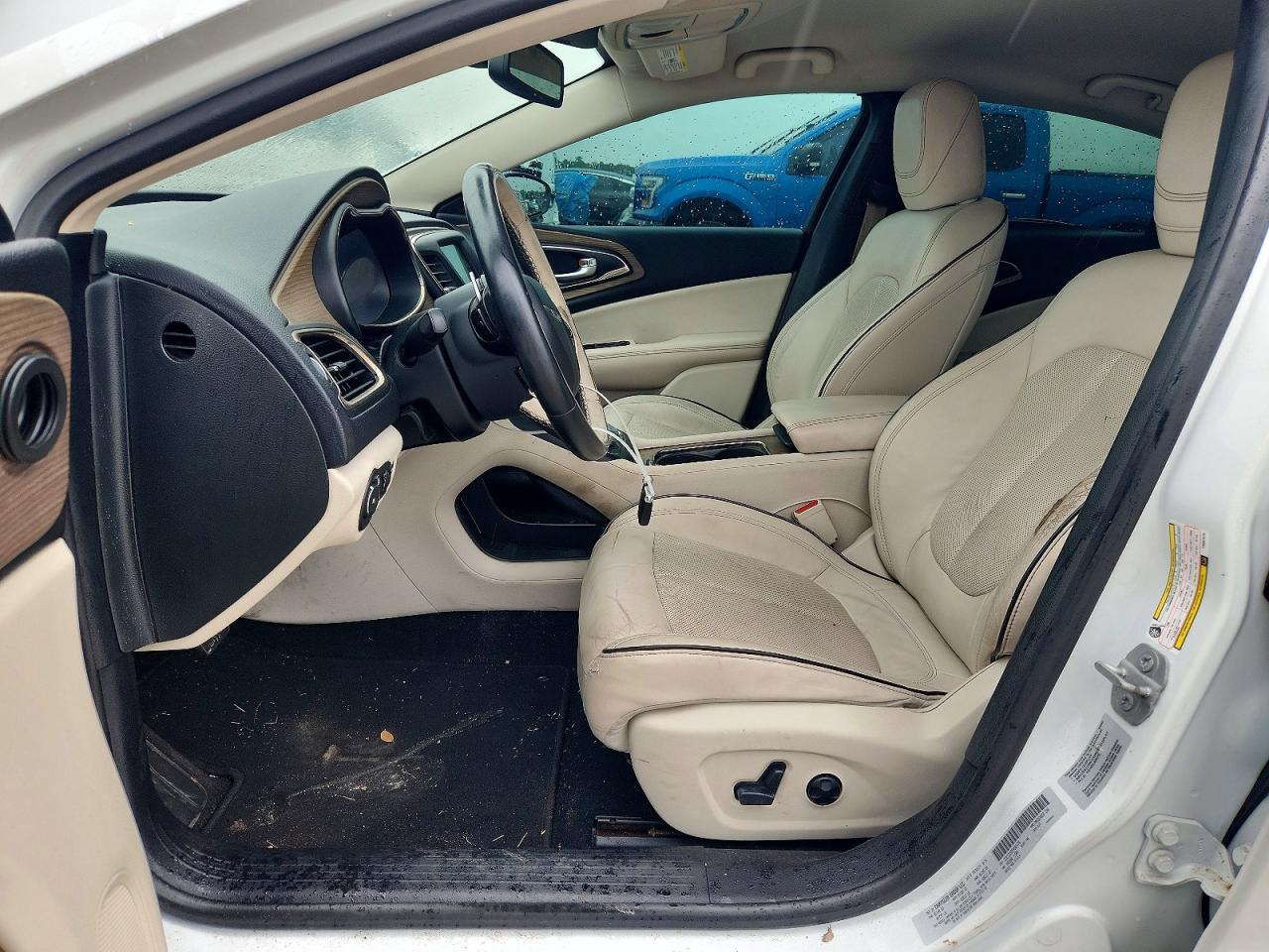 2015 Chrysler 200 C Белый vin: 1C3CCCCG5FN581476