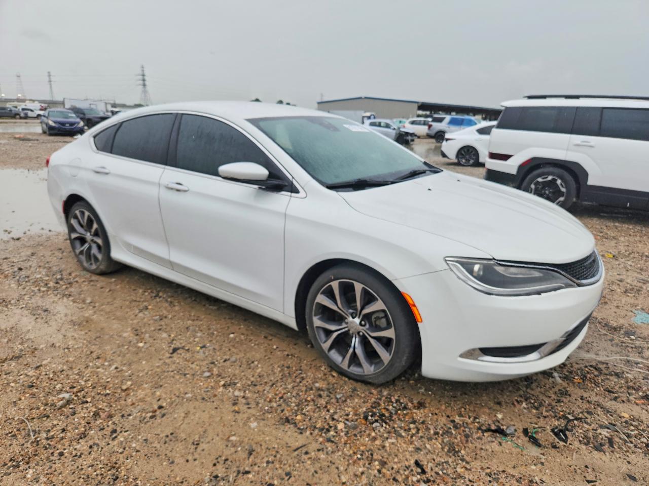 2015 Chrysler 200 C Белый vin: 1C3CCCCG5FN581476