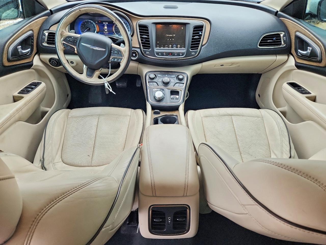 2015 Chrysler 200 C Белый vin: 1C3CCCCG5FN581476