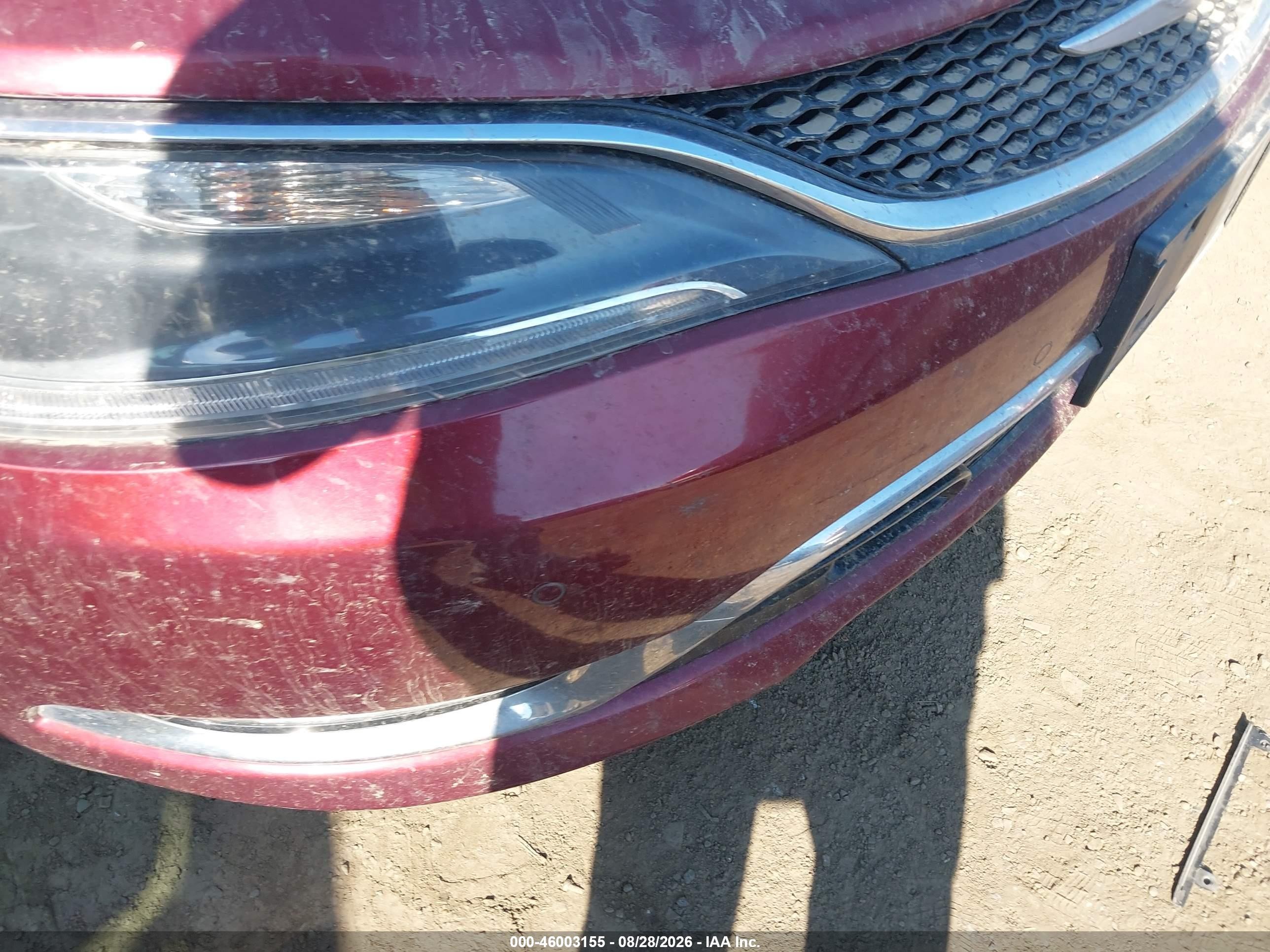 2015 Chrysler 200 C Maroon vin: 1C3CCCCG5FN608949