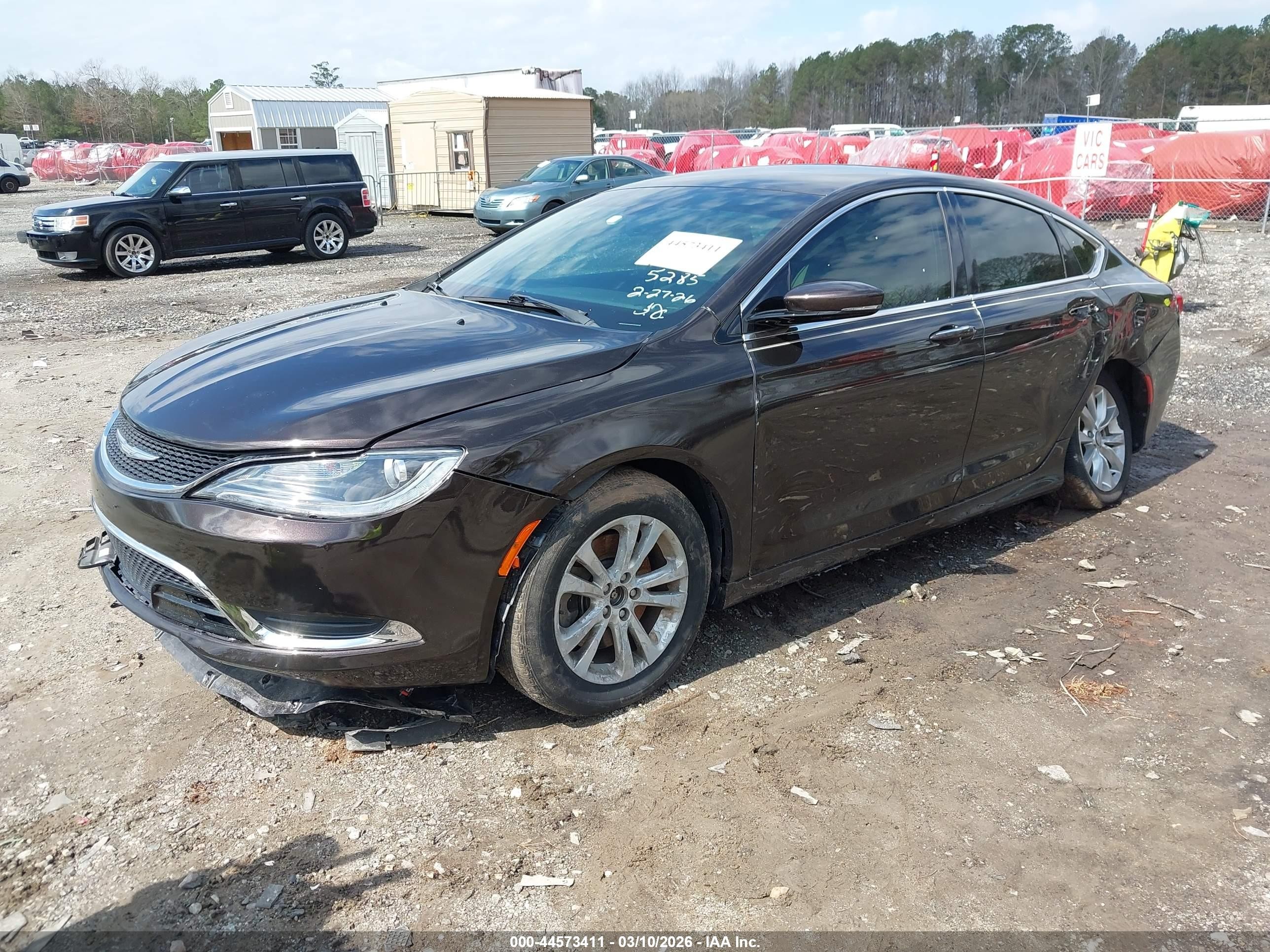 2015 Chrysler 200 C Brown vin: 1C3CCCCG6FN565285