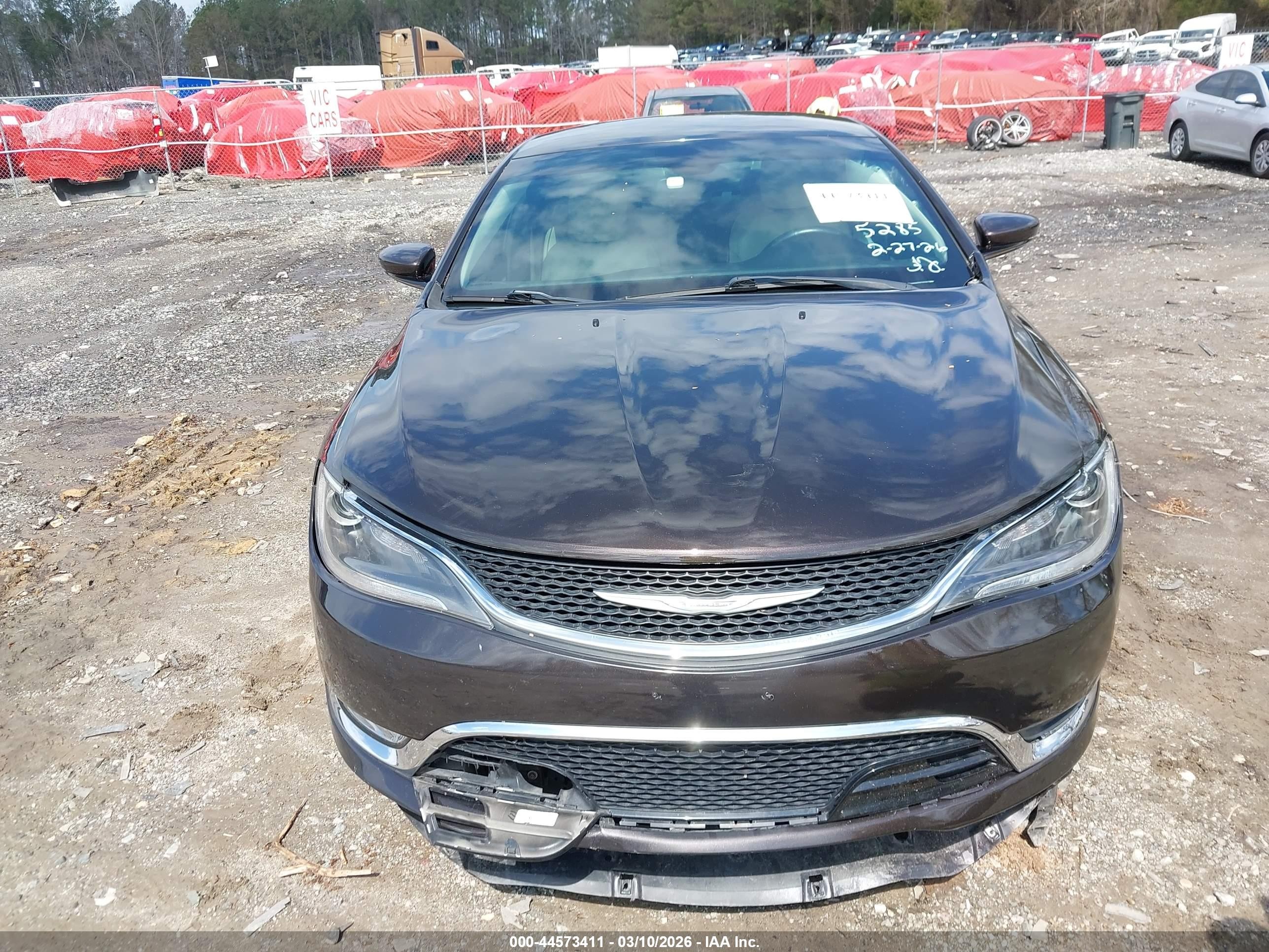 2015 Chrysler 200 C Brown vin: 1C3CCCCG6FN565285