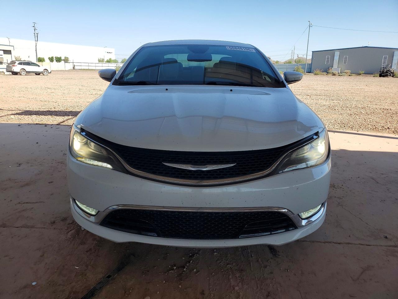 2015 Chrysler 200 C White vin: 1C3CCCCG6FN567599