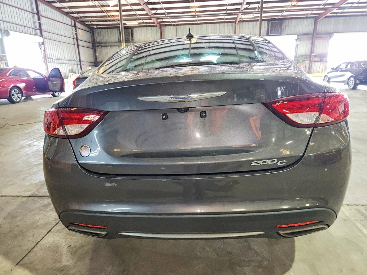 2015 Chrysler 200 C Gray vin: 1C3CCCCG7FN519643