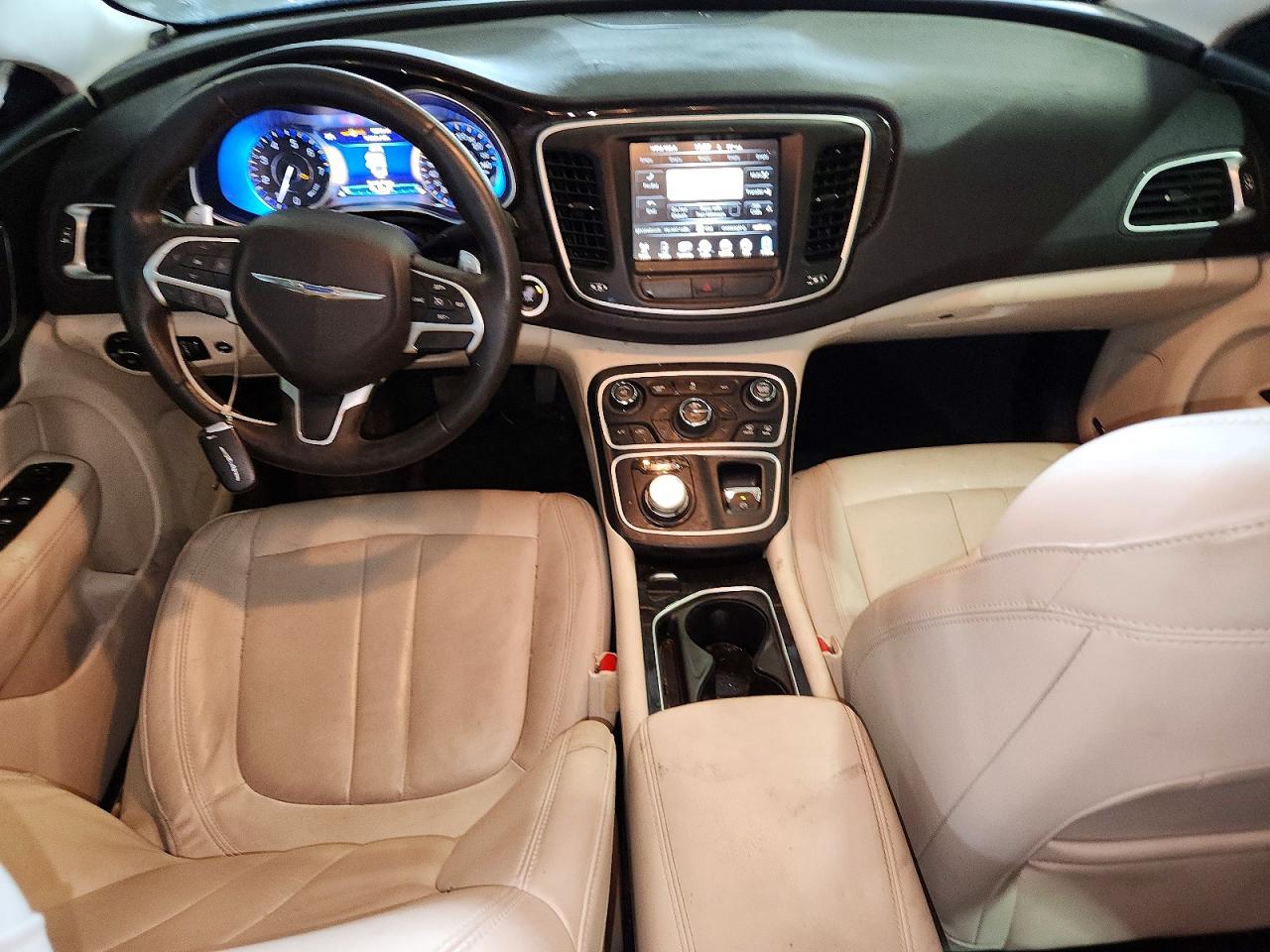2015 Chrysler 200 C Gray vin: 1C3CCCCG7FN519643