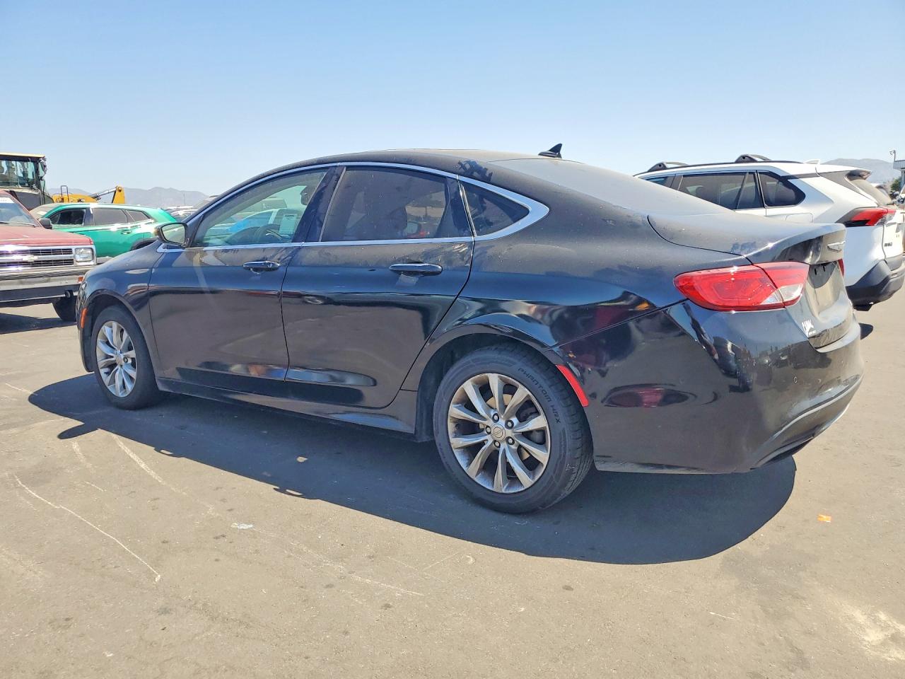 2015 Chrysler 200 C Черный vin: 1C3CCCCG7FN551900