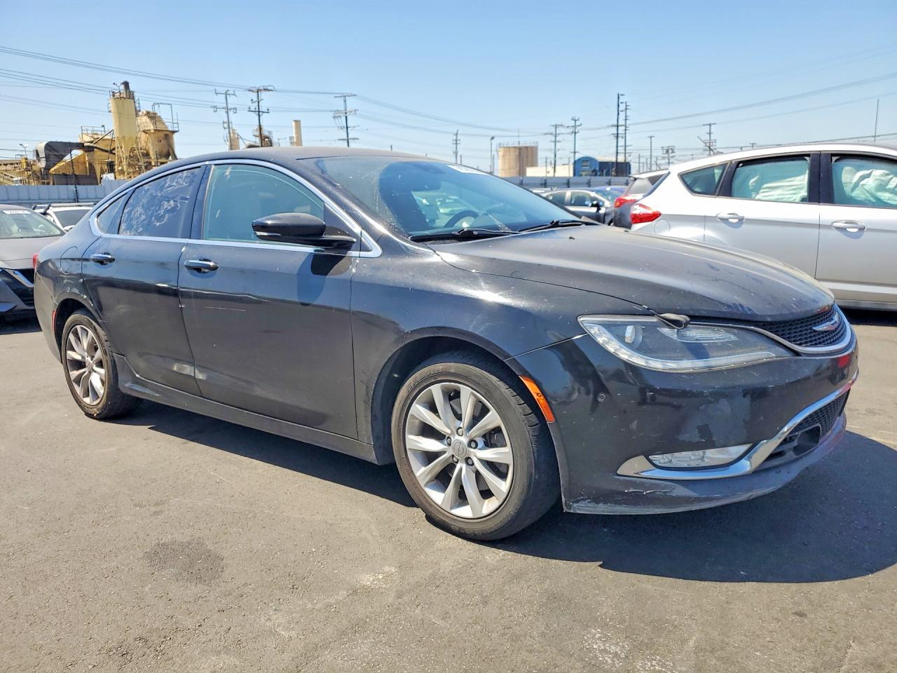 2015 Chrysler 200 C Черный vin: 1C3CCCCG7FN551900
