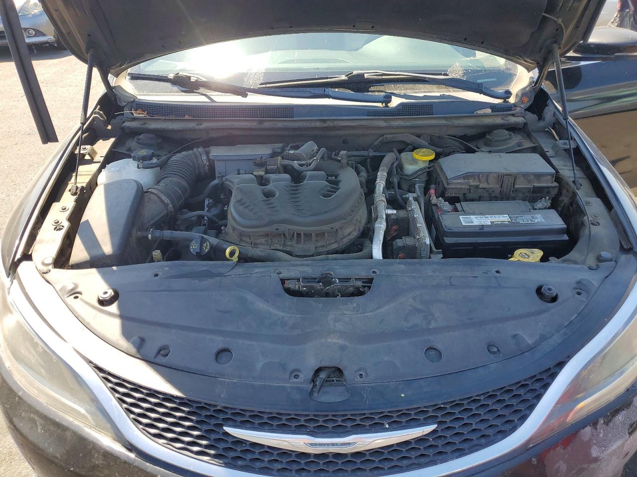 2015 Chrysler 200 C Черный vin: 1C3CCCCG7FN551900