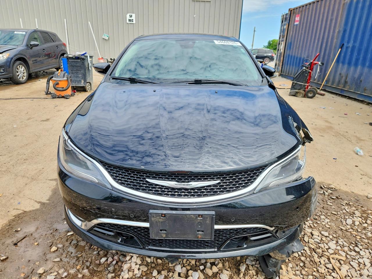 2015 Chrysler 200 C Black vin: 1C3CCCCG7FN584279