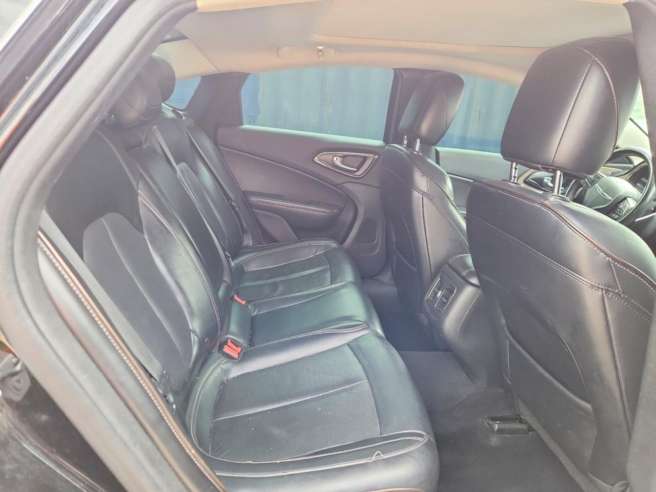 2015 Chrysler 200 C Black vin: 1C3CCCCG7FN584279