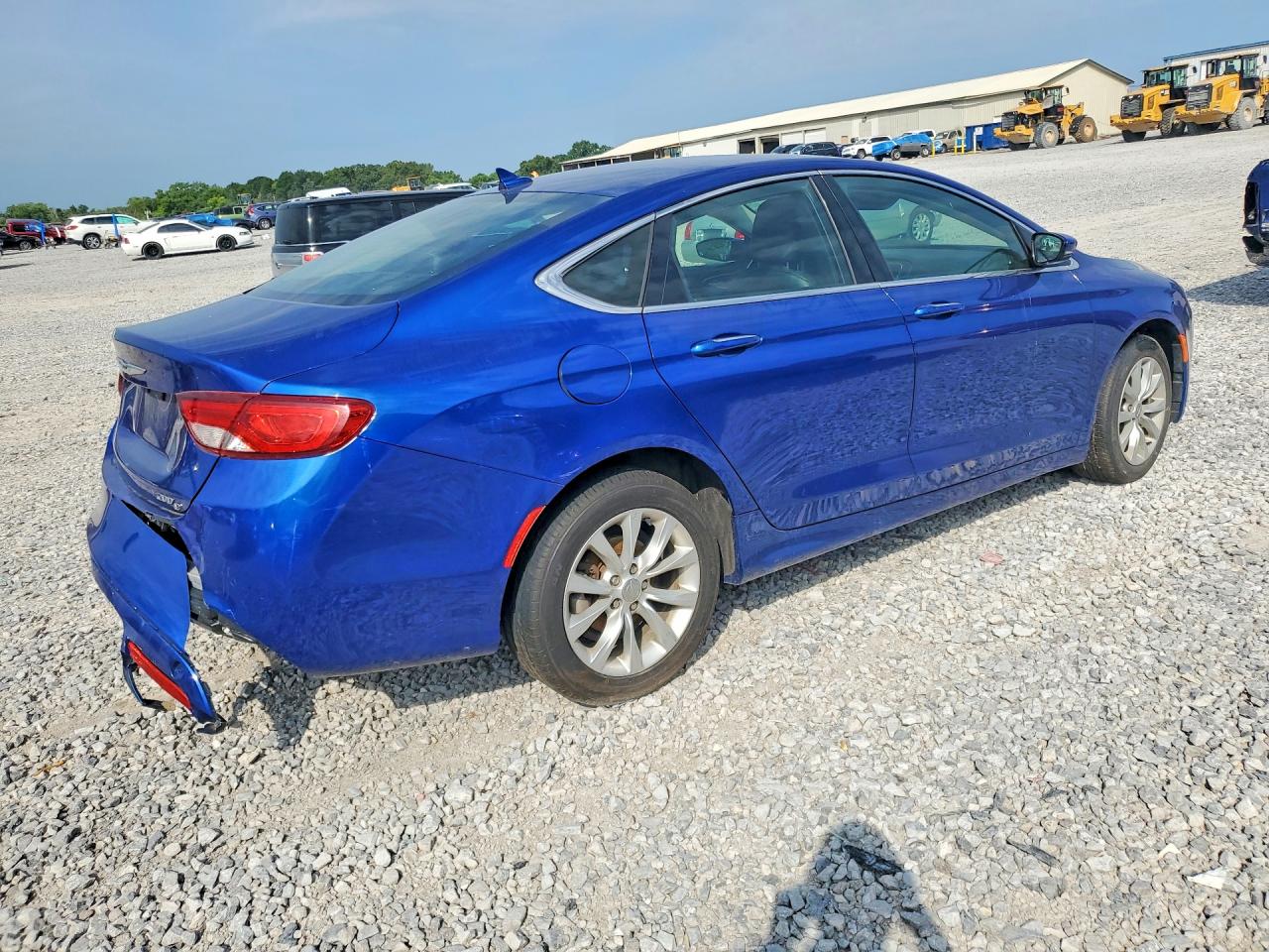 2015 Chrysler 200 C Blue vin: 1C3CCCCG8FN510174
