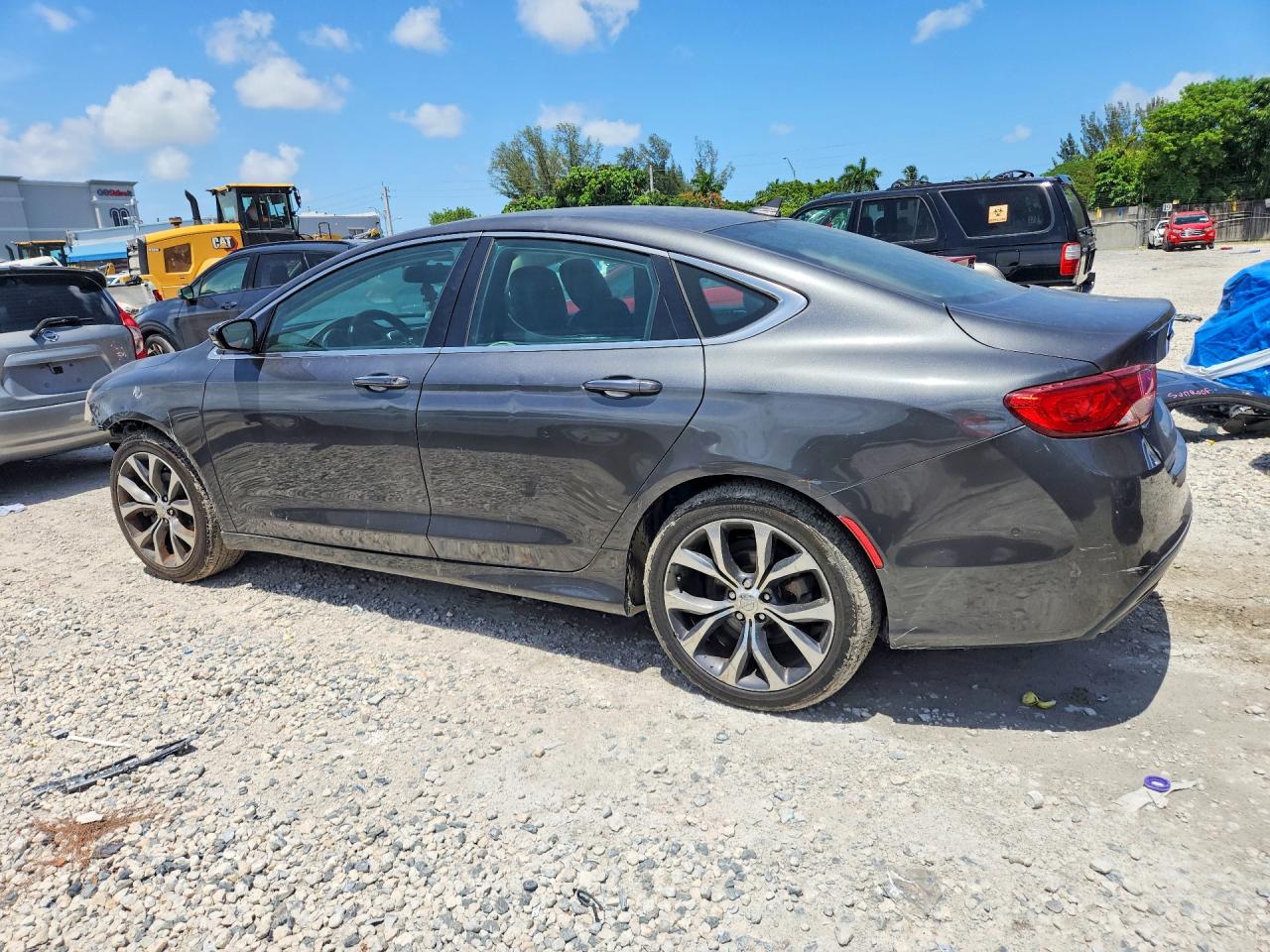2015 Chrysler 200 Limited Серый vin: 1C3CCCCG8FN520073