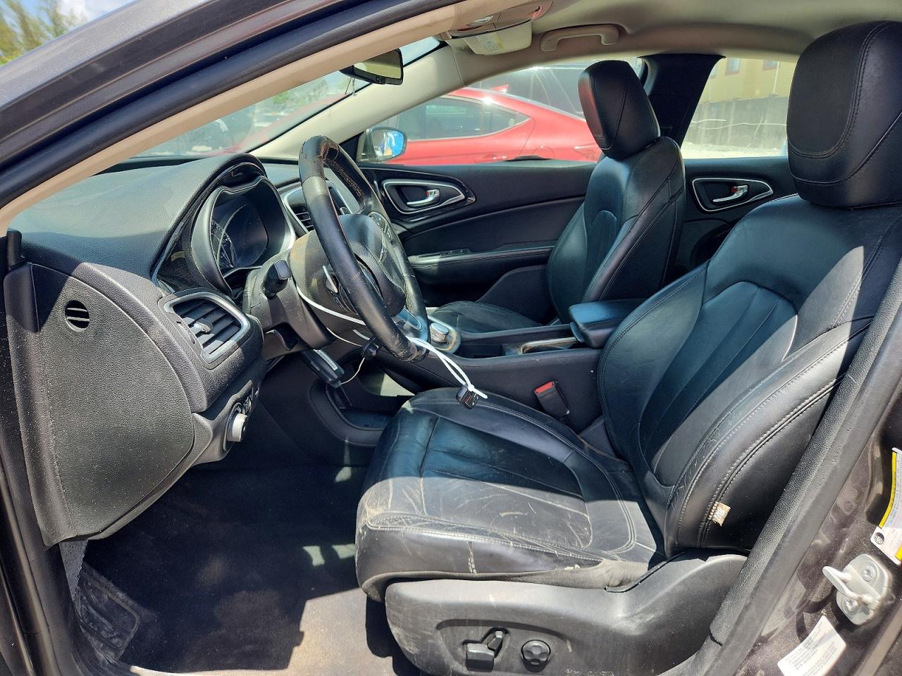 2015 Chrysler 200 Limited Серый vin: 1C3CCCCG8FN520073