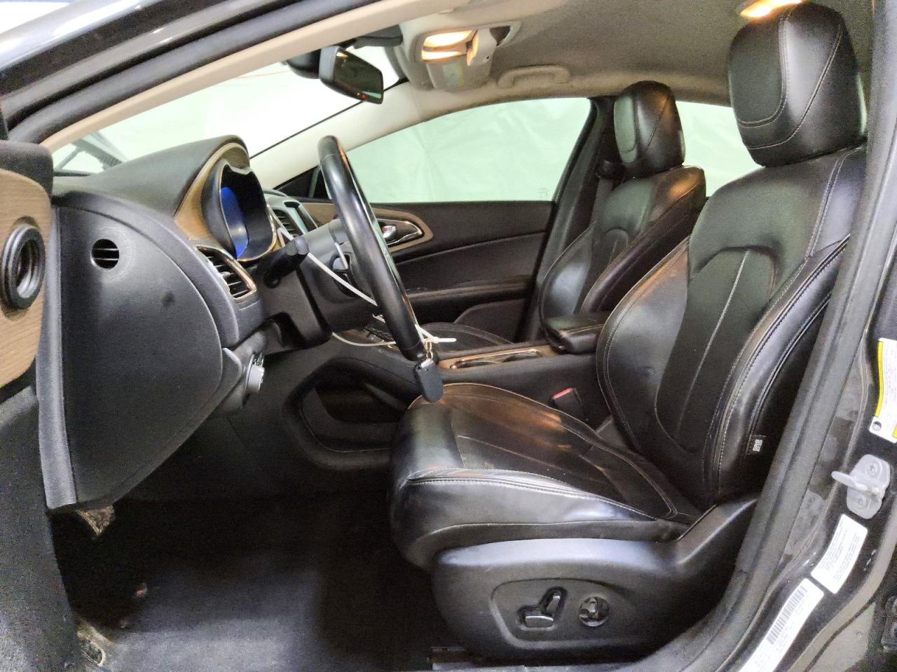 2015 Chrysler 200 C Gray vin: 1C3CCCCG9FN510023