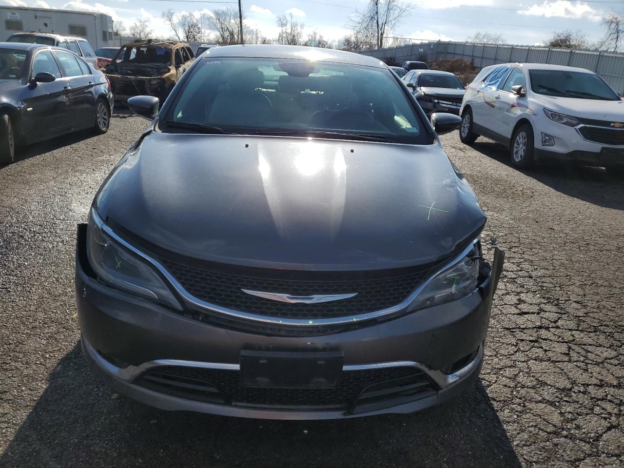 2015 Chrysler 200 C Gray vin: 1C3CCCCG9FN515514