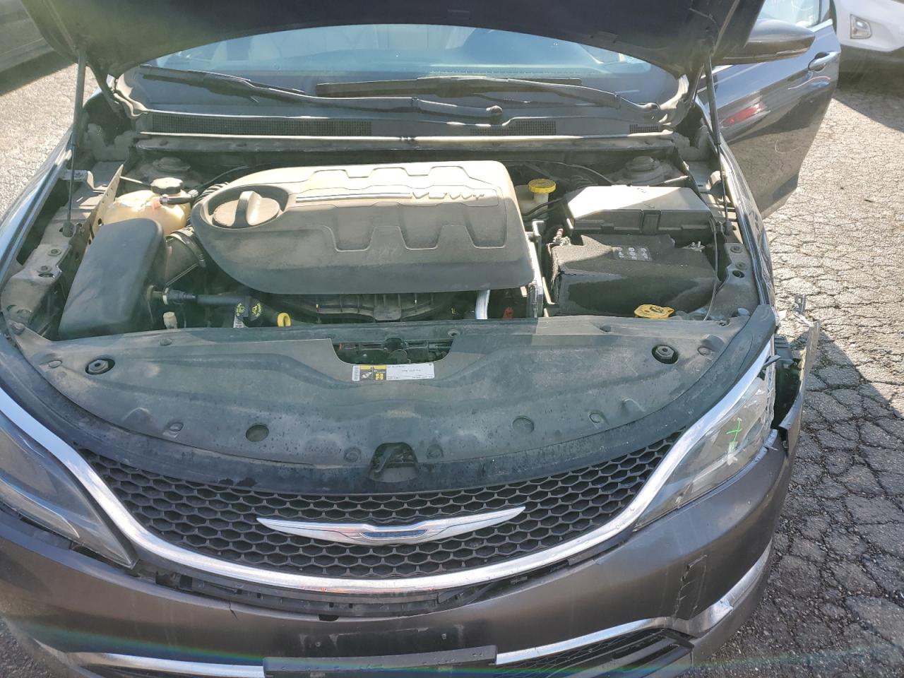 2015 Chrysler 200 C Gray vin: 1C3CCCCG9FN515514