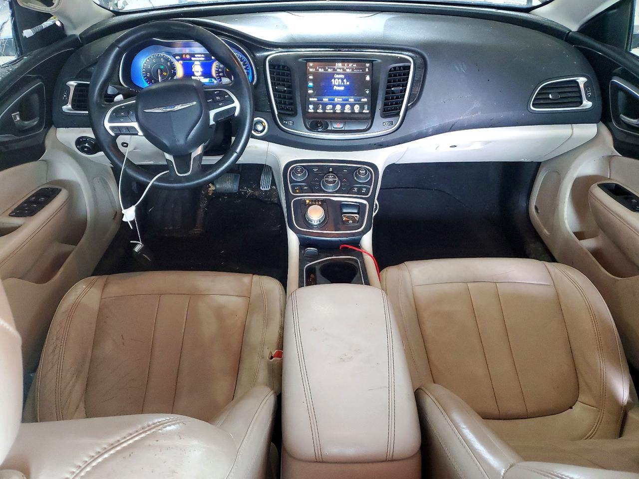 2015 Chrysler 200 C Gray vin: 1C3CCCCG9FN515514