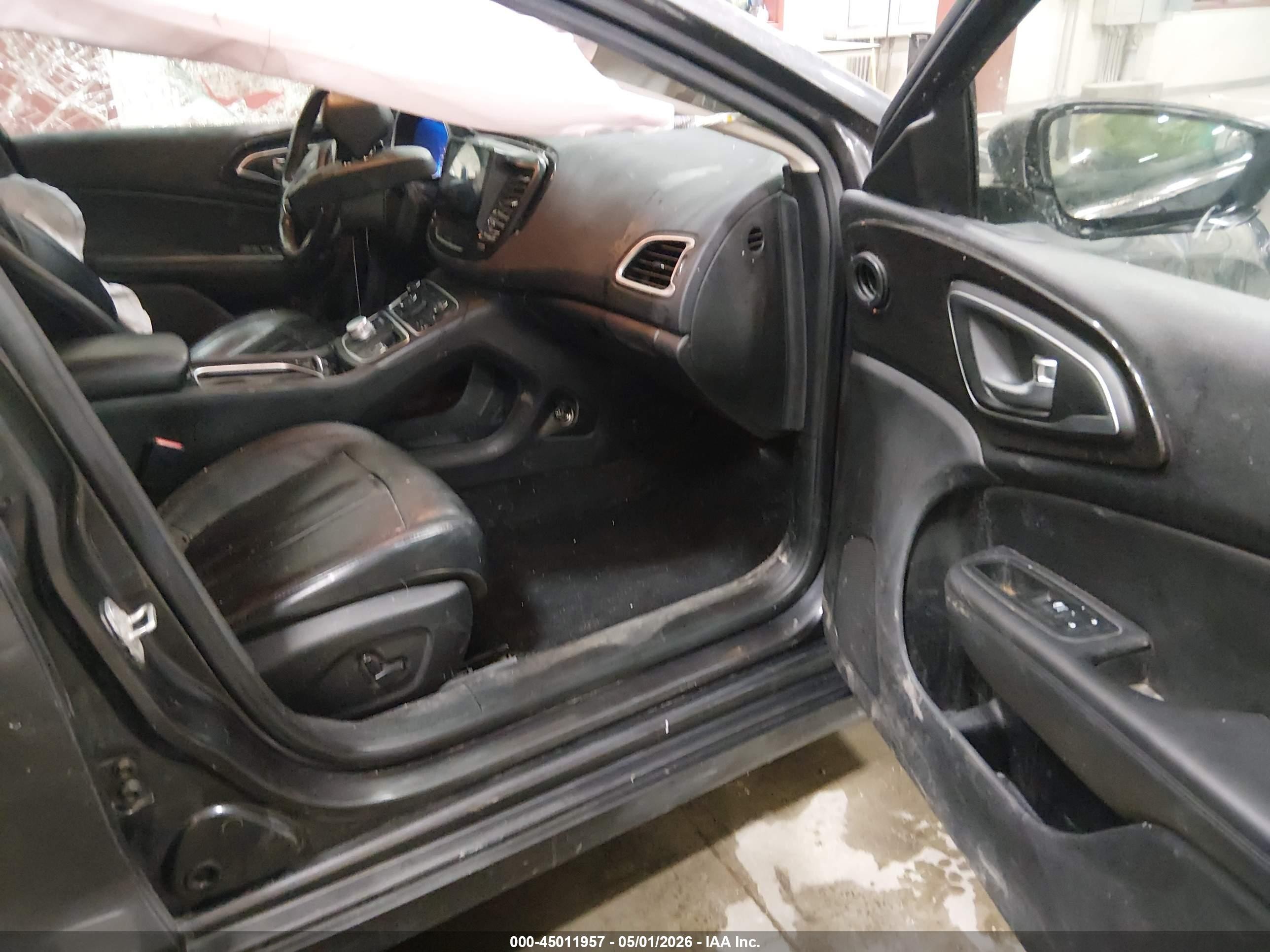 2015 Chrysler 200 C Серый vin: 1C3CCCCG9FN517117