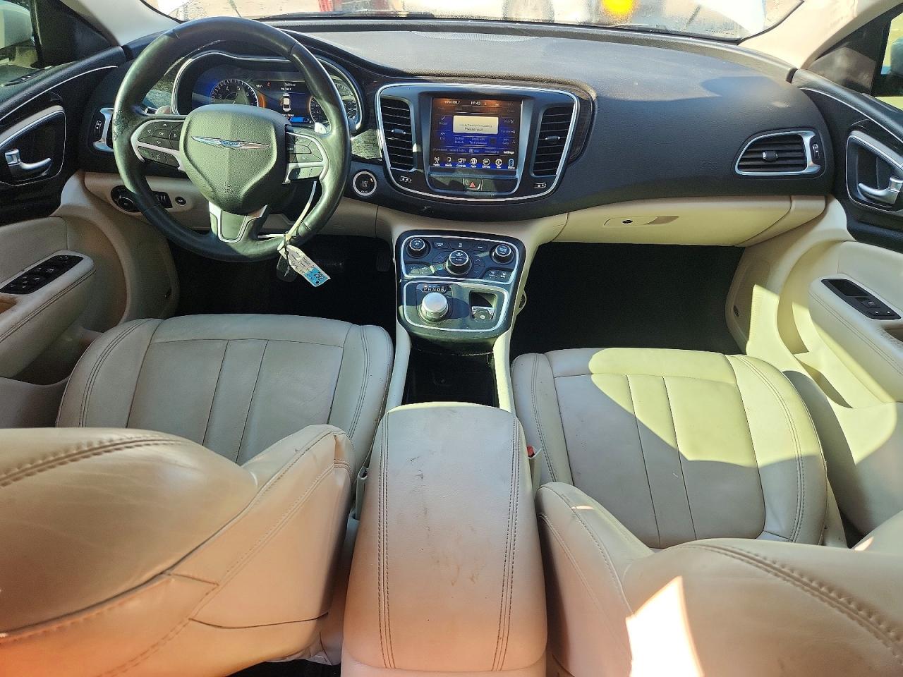 2016 Chrysler 200 C Белый vin: 1C3CCCCG9GN124350