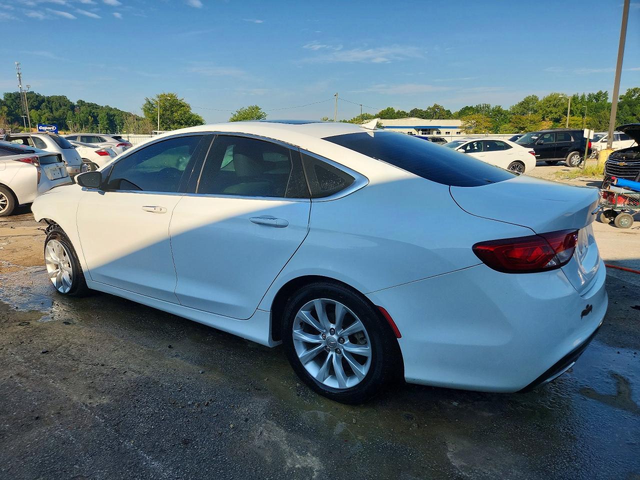2016 Chrysler 200 C Белый vin: 1C3CCCCG9GN124350