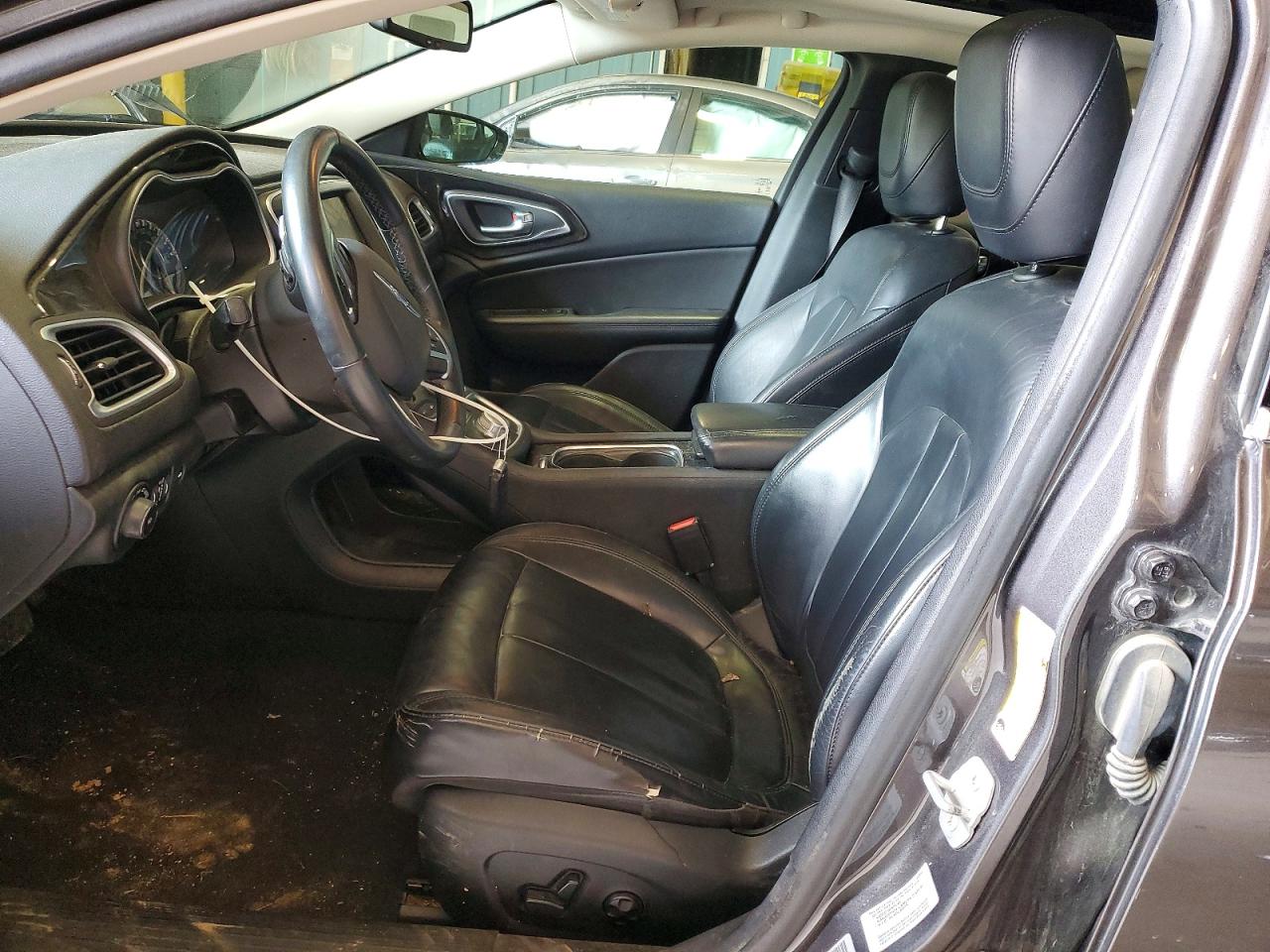 2015 Chrysler 200 C Gray vin: 1C3CCCCGXFN525954
