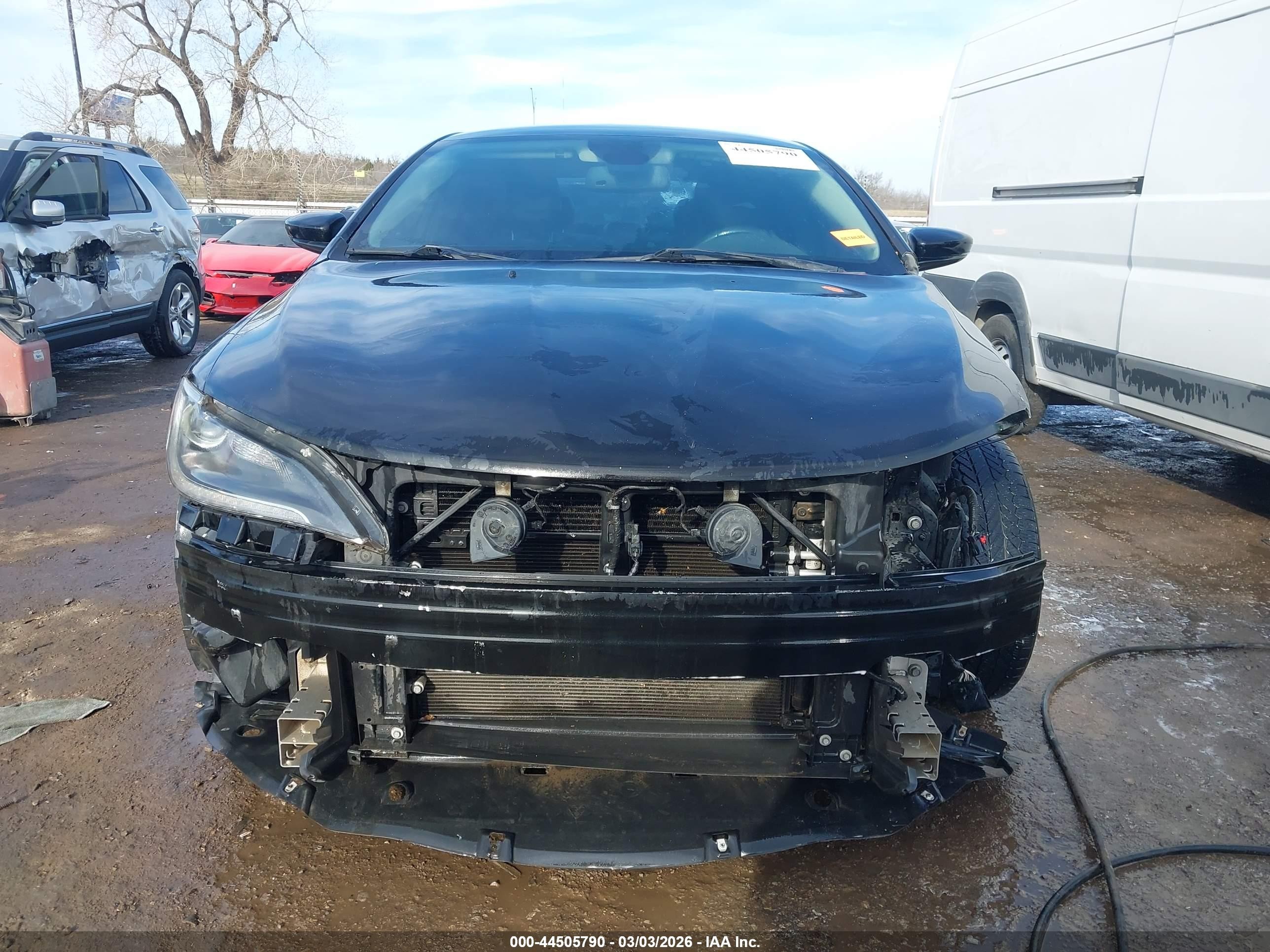 2015 Chrysler 200 C Black vin: 1C3CCCCGXFN549073