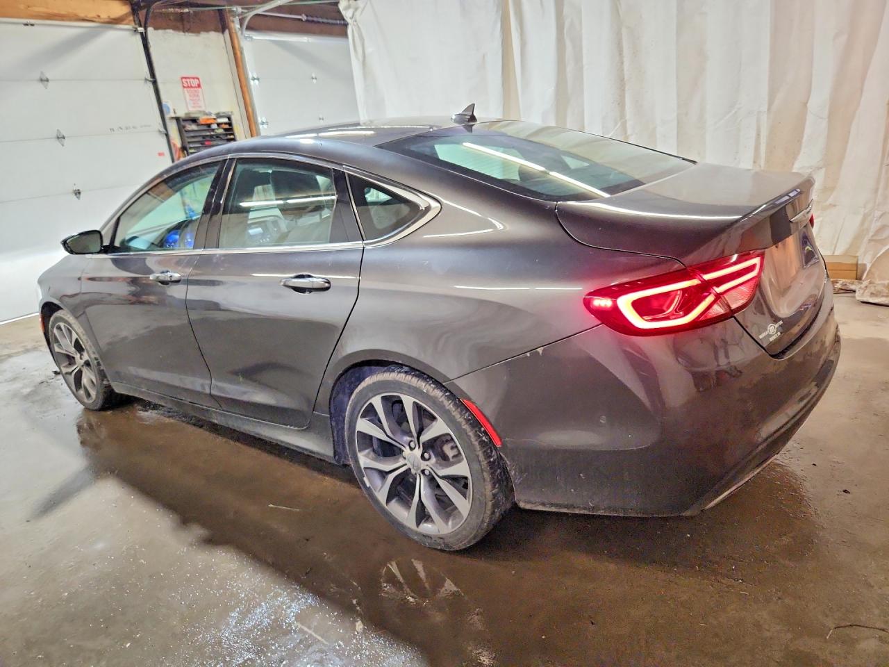 2015 Chrysler 200 C Charcoal vin: 1C3CCCCGXFN567542