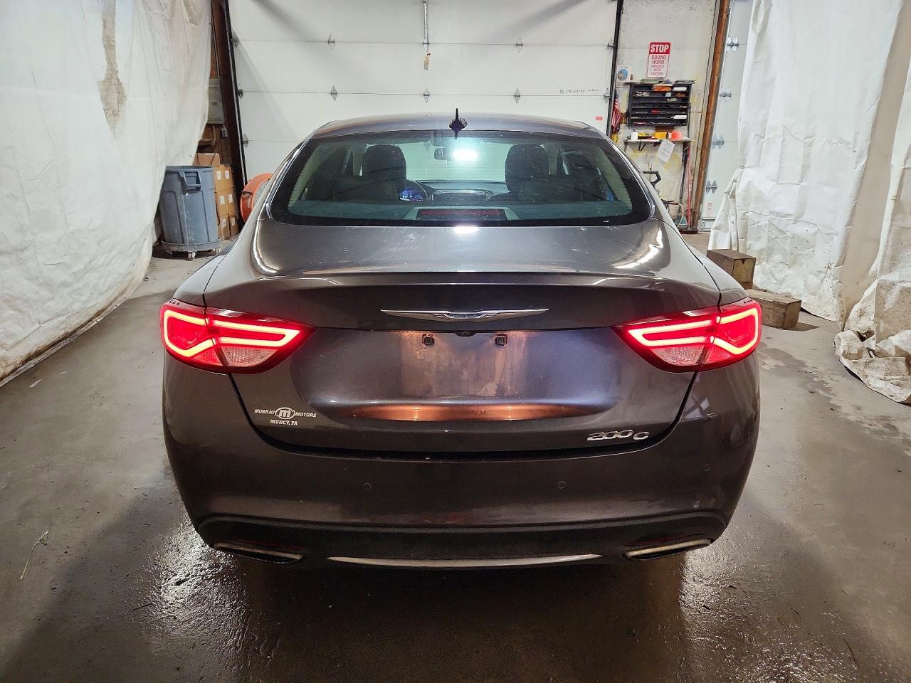 2015 Chrysler 200 C Charcoal vin: 1C3CCCCGXFN567542