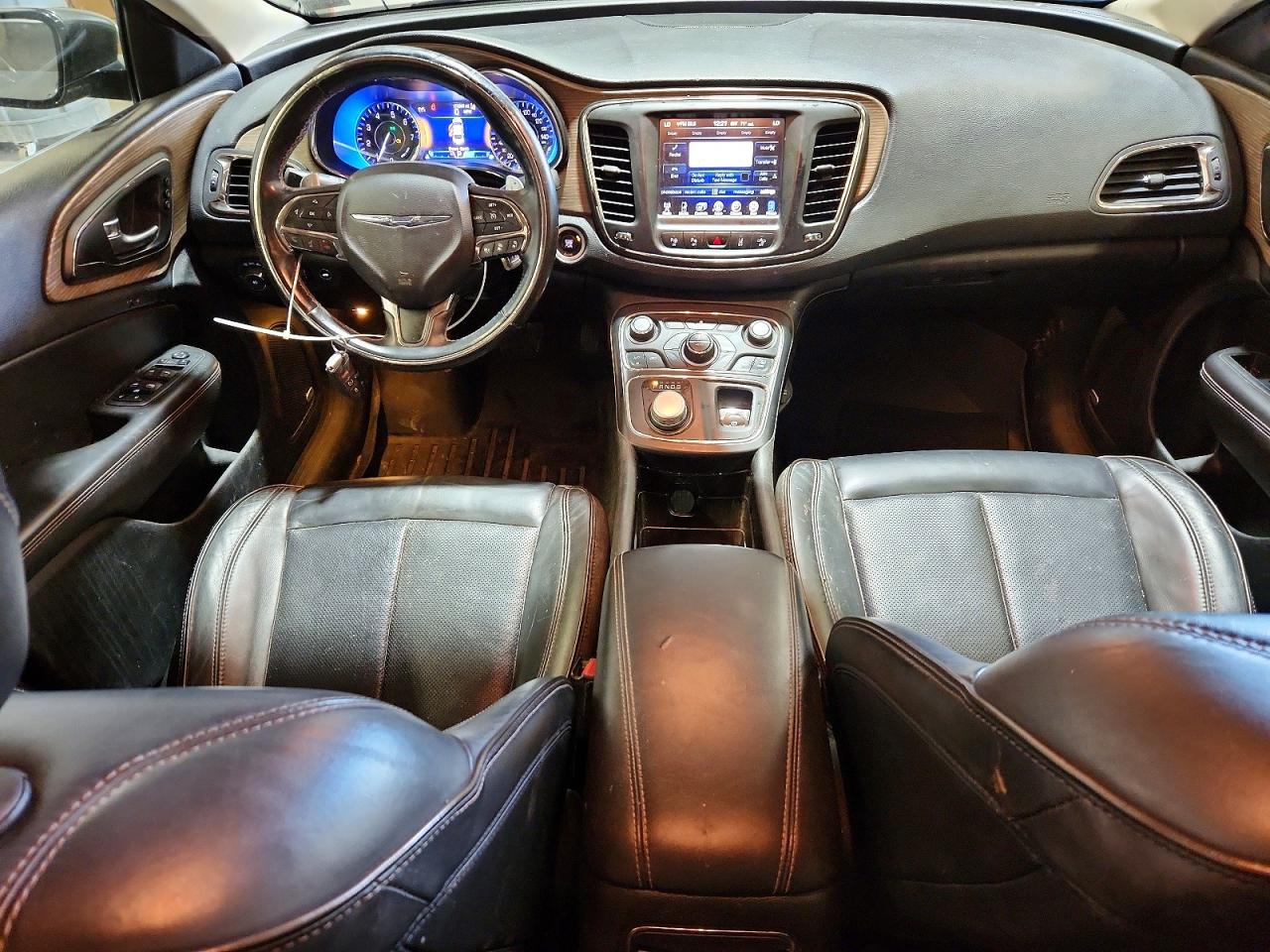 2015 Chrysler 200 C Charcoal vin: 1C3CCCCGXFN567542