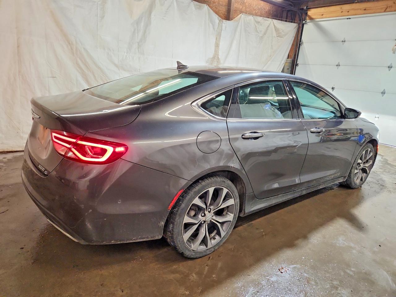 2015 Chrysler 200 C Charcoal vin: 1C3CCCCGXFN567542