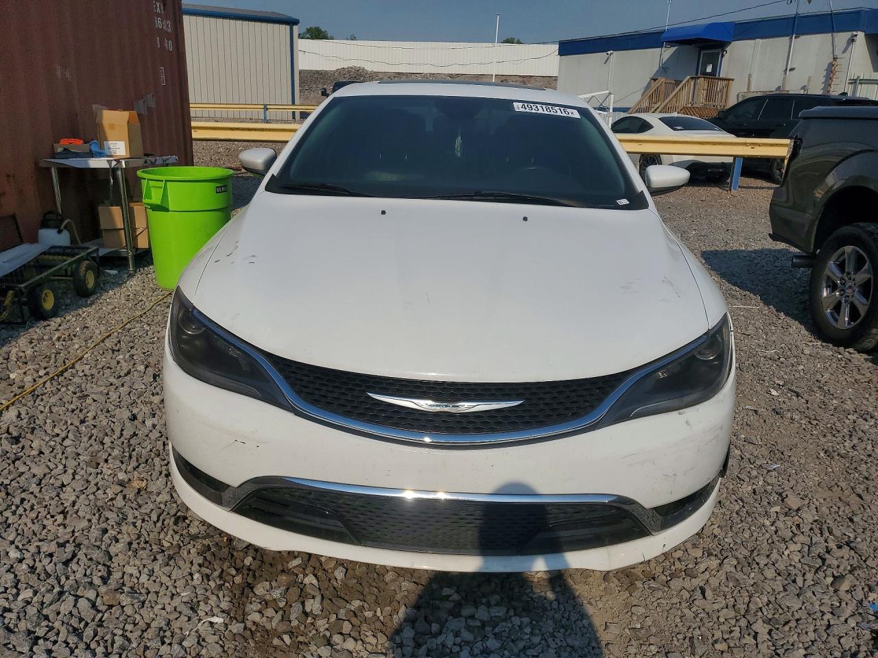 2015 Chrysler 200 C White vin: 1C3CCCCGXFN662067