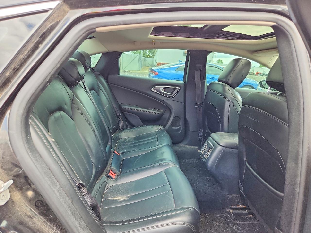 2015 Chrysler 200 C Black vin: 1C3CCCCGXFN722168