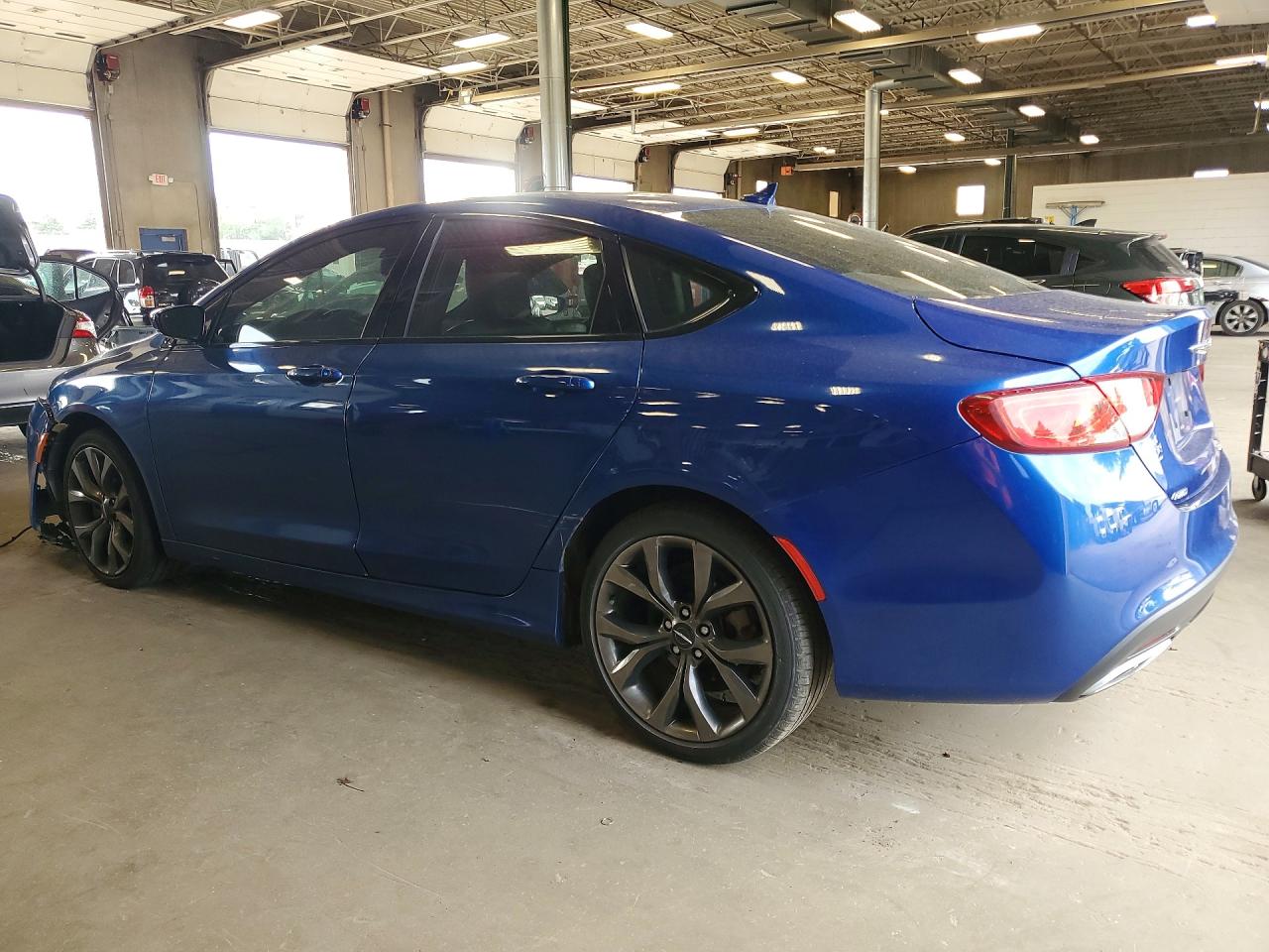 2015 Chrysler 200 S Blue vin: 1C3CCCDG0FN589449
