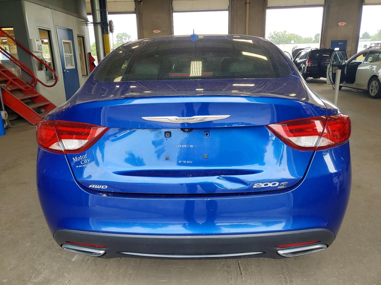 2015 Chrysler 200 S Blue vin: 1C3CCCDG0FN589449