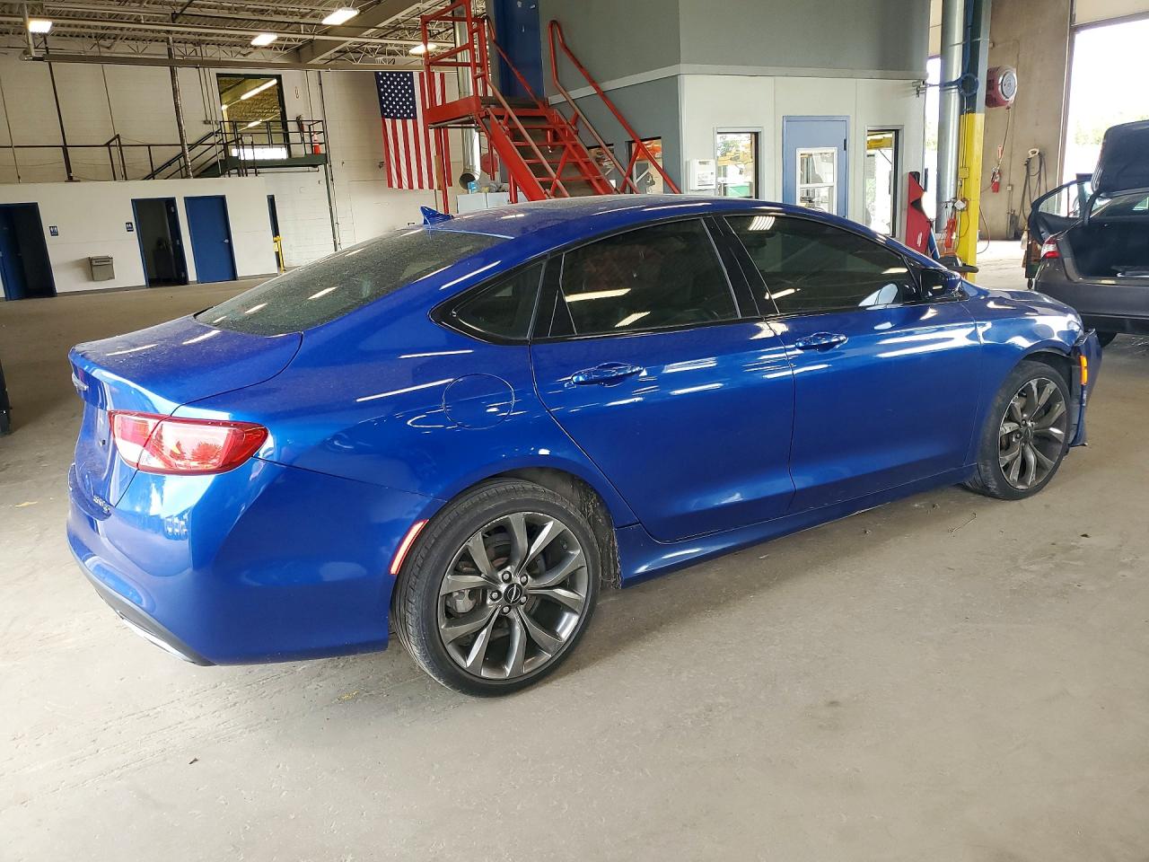 2015 Chrysler 200 S Blue vin: 1C3CCCDG0FN589449