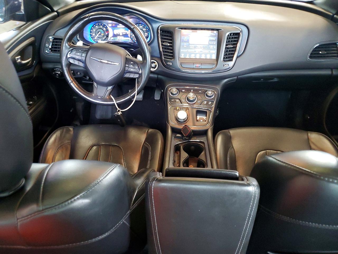2015 Chrysler 200 S Blue vin: 1C3CCCDG0FN589449