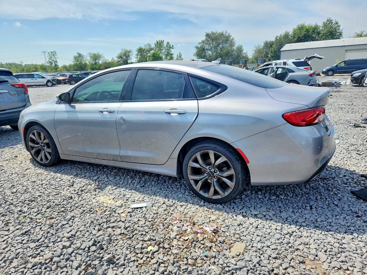 2015 Chrysler 200 S Silver vin: 1C3CCCDG0FN627858