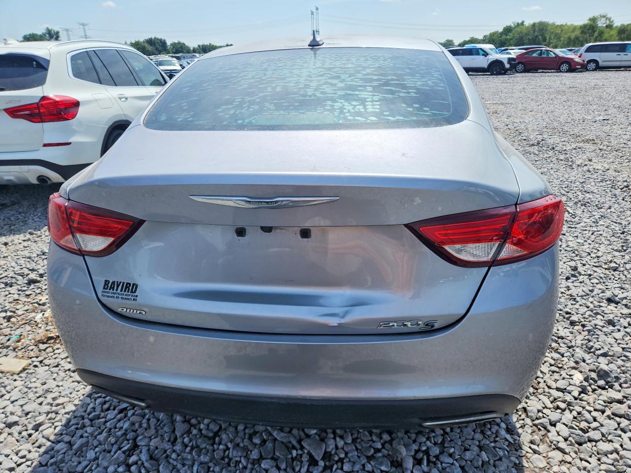 2015 Chrysler 200 S Silver vin: 1C3CCCDG0FN627858