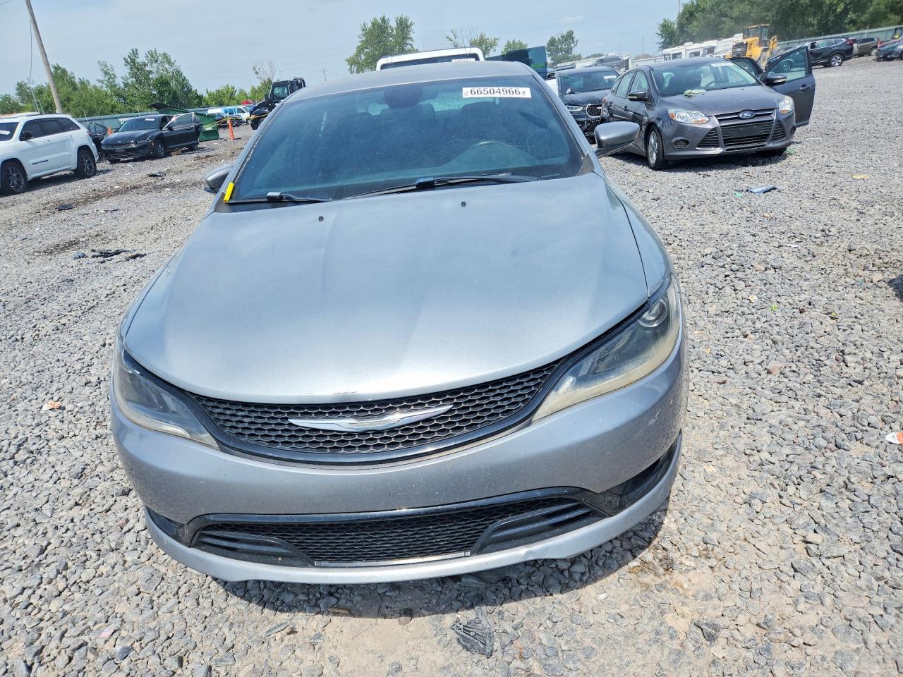 2015 Chrysler 200 S Silver vin: 1C3CCCDG0FN627858