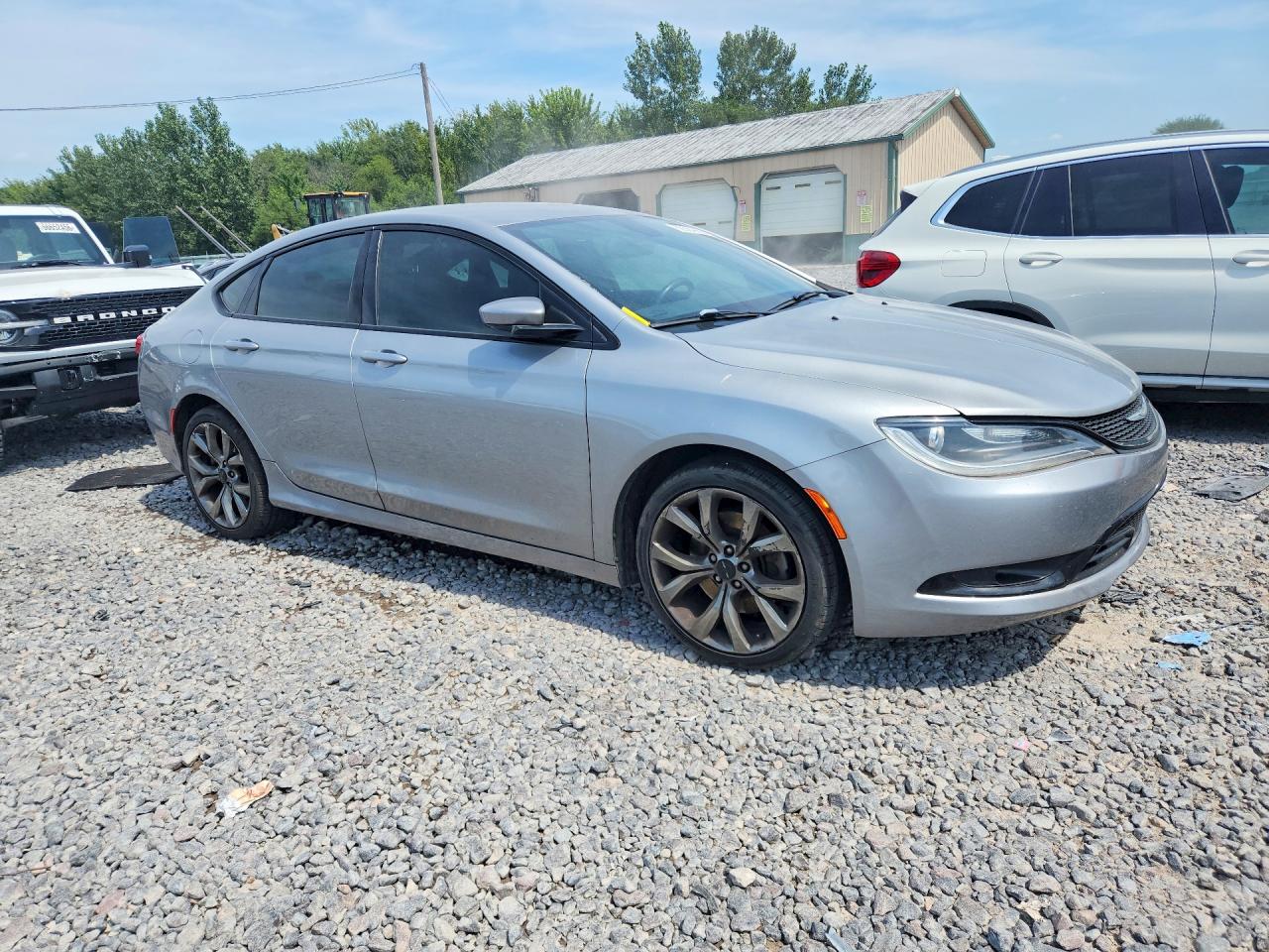 2015 Chrysler 200 S Silver vin: 1C3CCCDG0FN627858