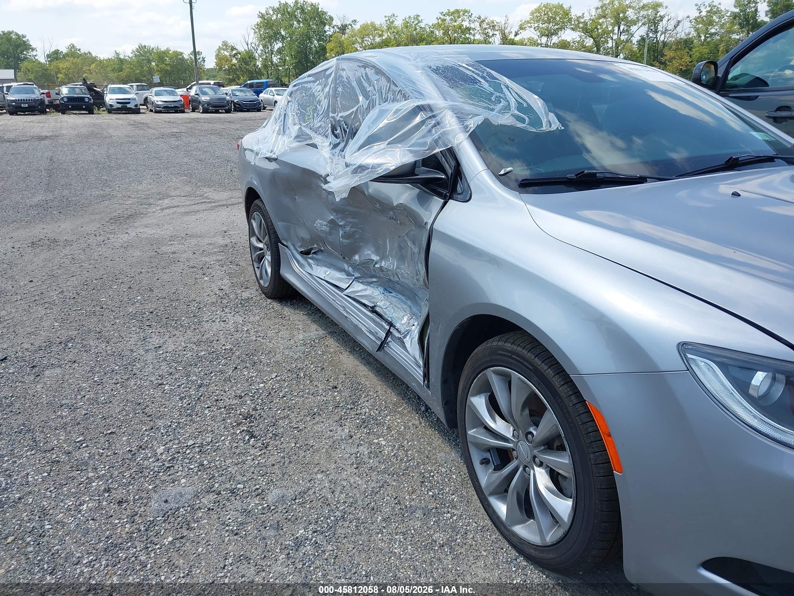 2015 Chrysler 200 S Silver vin: 1C3CCCDG1FN522651